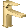 Hansgrohe Metropol toiletkraan 100 met push open waste met voorsprong vaste uitloop 12.7cm polished gold SW297554