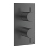 Crosswater MPRO douchekraan - inbouw - verticaal - gunmetal SW976108