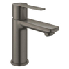 GROHE Lineare New waterbesparende wastafelkraan XS-size met temperatuur begrenzer en klikwaste brushed hard graphite SW444106