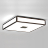 Astro Mashiko 400 Square LED Plafondlamp 8.6x40xcm IP44 verlichting geintegreerd brons SW378009