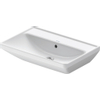 Duravit D-Neo wastafel 65x44x17cm 1 kraangat rechthoek Keramiek Wit SW640438