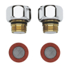 GROHE terugslagklep set 2stuks chroom 0436247