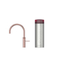 Quooker Fusion Round kokendwaterkraan - draaibare uitloop - PRO3 reservoir - Warm / kokend water - rosé koper SW968445