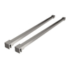 Wiesbaden Slim set stabilisatiestangen 120 cm voor vrijstaande inloopdouches chroom SW545318