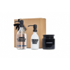 Wellmark Giftbox Handverzorging 3-delig met kaars Helder Glas Zwarte pomp SW699582