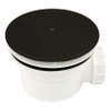 Xenz Douchebakafvoer 90 mm zwart mat SW378311