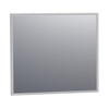 Saniclass Silhouette spiegel 80x70cm zonder verlichting rechthoek aluminium SW353740