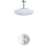 GROHE Grohtherm Regendoucheset Inbouw - hoofddouche 30cm - 1 functie - plafondarm 20cm - chroom SW811930