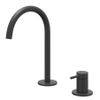 IVY Bond Wastafelmengkraan - 2-gats - bladmontage - uitloop - coldstart - Mat zwart PED SW1030741