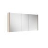 FugaFlow Eccelente Arredo spiegel badkamer spiegelkast - 120x63x16cm -inclusief zijpanelen - beech (hout) SW1123969