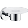 Hansgrohe E S zeephouder inclusief glas inzet chroom 0453752