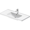 Duravit D-Neo wastafel 100.5x48x17cm 1 kraangat rechthoek Keramiek Wit SW640384