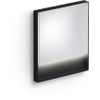 Clou Look at Me spiegel 70x80cm LED-verlichting IP44 Zwart mat SW417048