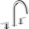 Hansgrohe Vernis wastafelkraan met waste chroom SW651441