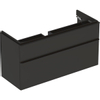 Geberit Smyle wastafelonderkast 2 laden 118,4x62cm lava SW417377
