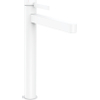Hansgrohe Finoris wastafelkraan highriser 260 pop-up plug mat wit SW651060