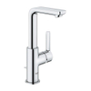 GROHE Lineare New waterbesparende wastafelkraan L-size met waste met draaibare gegoten uitloop chroom SW97538