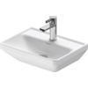 Duravit D-Neo Fonteinbak 45x33.5x13cm 1 kraangat rechthoek Keramiek Wit SW640444