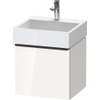 Duravit D-Neo wastafelonderkast 48.4x44x44.2cm 1 lade wit Hoogglans SW640780