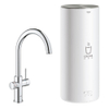 GROHE Red Keukenkraan - hoog - 3 in 1 - c uitloop - l size boiler - chroom SW108060