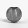 Astro Nara Globe Ribbed los glas - smoke SW1204532