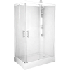 GO by Van Marcke Khone VII compleet gesloten douchecabine 120x80cm hoekinstap 2 schuifdeuren SW637098