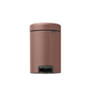 Brabantia NewIcon Pedaalemmer - 3 liter - kunststof binnenemmer - satin taupe SW1026527
