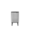 Brabantia Bo Hi Afvalemmer - 4 liter - kunststof binnenemmer - matt steel fingerprint proof SW1117395