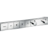 Hansgrohe RainSelect afbouwdeel voor inbouw douchekraan thermostatisch voor 4 functies 59.8x90cm chroom SW358769