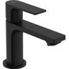 Hansgrohe Rebris E 1-gats wastafelkraan 80 coolstart z. waste mat zwart SW796603