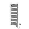 Plieger Elba Electrical elektrische designradiator - 1702X600mm - met thermostaat - 900w - mat zwart SW1221765