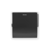 Brabantia ReNew Toiletrolhouder- met klep - matt black SW237218