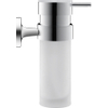 Duravit Starck T Zeepdispenser - 17.6x6cm - matglas - chroom SW297107