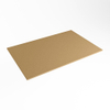 Mondiaz TOP 46 Topblad - 70x46x0.9cm - geschikt voor afdekplaat - Solid surface - Oro SW1018365