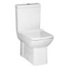 Creavit Lara Staande Toilet - onderpot - zonder bidet sproeier - muur/onderuitgang - wit SW1183118