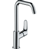 Hansgrohe Focus E2 wastafelkraan met hoge draaibare uitloop inclusief ComfortZone 240 chroom 0605538