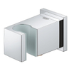 GROHE Euphoria cube wandaansluitbocht met wandhouder chroom SW63465