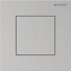 Geberit type 40 urinioir bedieningsplaat - pneumatisch - vierkant - rvs geb/easy-to-clean SW1237053