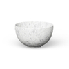 Looox Ceramic terrazzo Sink Ceramic small Waskom fontein 23cm rond terrazzo beige SW405439