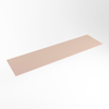 Mondiaz TOP 30 Topblad - 160x30x0.9cm - geschikt voor afdekplaat - Solid surface - Rosee SW1018711