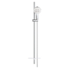 GROHE Rainshower SmartActive 130 Glijstangset - 90cm - ronde handdouche - 3 straalsoorten - gladde doucheslang - met zeepschaal - chroom SW472428