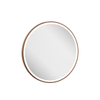 Crosswater Infinity Spiegel - met verlichting - rond - 70cm - geborsteld brons SW1026493
