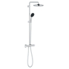 Grohe Vitalio Start 250 douchesysteem thermostatisch hoofddouche 1 straalsoort en handdouche 2 straalsoorten chroom SW1028253