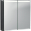 Geberit Option spiegelkast met verlichting 2 deuren 75x70x15cm SW417201