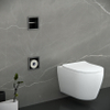FugaFlow Eccelente Acces Inbouw Reserve- en toiletrolhouder - Gun metal - SW1204491