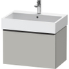 Duravit D-Neo wastafelonderkast 68.4x44x44.2cm 1 lade Betongrijs Mat SW641221