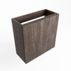 Mondiaz FOWY fonteinonderkast - 50x22x50cm - 1 deur - push to open - softclose - Dark Brown SW1016798