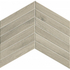 Fap Ceramiche Fapnest wand- en vloertegel - 7.5x45cm - 9mm - Rechthoek - Houtlook - Silver Chevron Mat SW536610