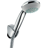 Hansgrohe Crometta 85 badset inclusief Crometta 85 handdouche 1 jet inclusief wandhouder inclusief doucheslang 125cm chroom 0605410