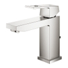 GROHE Eurocube waterbesparende wastafelkraan m-size met waste supersteel SW444121